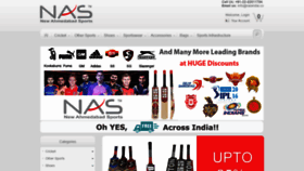 What Nasindia.co website looked like in 2019 (5 years ago)