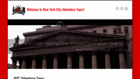 What Nycadventuretours.com website looked like in 2019 (5 years ago)