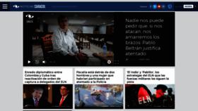 What Noticiascaracol.com website looked like in 2019 (5 years ago)