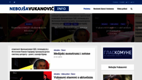 What Nebojsavukanovic.info website looked like in 2019 (5 years ago)