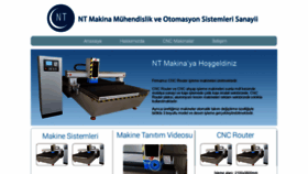 What Ntmakina.com website looked like in 2019 (5 years ago)