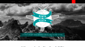 What Northtosouth.us website looked like in 2019 (5 years ago)