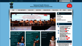 What Nhm.gov.in website looked like in 2019 (5 years ago)
