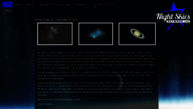 What Nightskiesnetwork.com website looked like in 2019 (5 years ago)