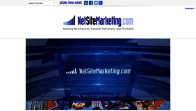 What Netsitemarketing.com website looked like in 2019 (5 years ago)