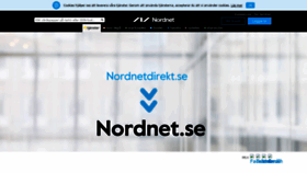 What Nordnetdirekt.se website looked like in 2019 (5 years ago)