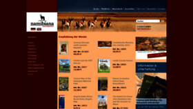 What Namibiana.de website looked like in 2019 (6 years ago)