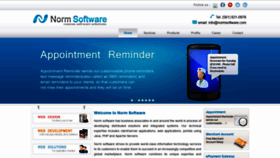 What Normsoftware.com website looked like in 2019 (5 years ago)