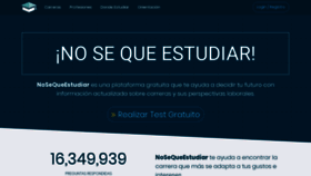 What Nosequeestudiar.net website looked like in 2019 (5 years ago)