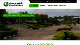 What Nmcn.gov.ng website looked like in 2019 (5 years ago)
