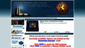 What Ncfpaems.org website looked like in 2019 (5 years ago)