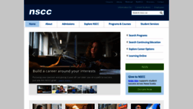 What Nscc.ca website looked like in 2019 (5 years ago)