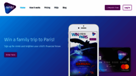 What Nimbl.com website looked like in 2019 (5 years ago)