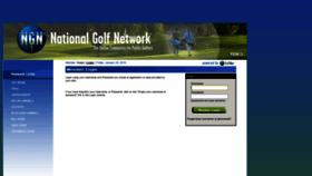 What Nationalgolfnetwork.com website looked like in 2019 (5 years ago)