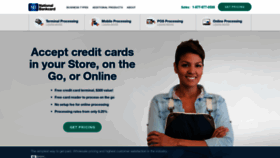What Nationalbankcard.com website looked like in 2019 (5 years ago)
