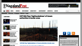 What Nagalandpost.com website looked like in 2019 (5 years ago)