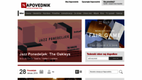 What Napovednik.com website looked like in 2019 (6 years ago)
