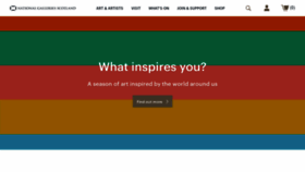 What Nationalgalleries.org website looked like in 2019 (5 years ago)