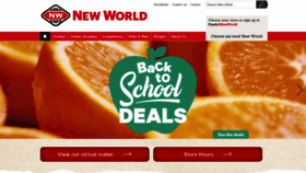 What Newworld.co.nz website looked like in 2019 (5 years ago)