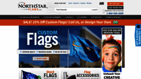 What Northstarflags.com website looked like in 2019 (5 years ago)