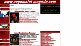 What Nogometni-magazin.com website looked like in 2019 (5 years ago)