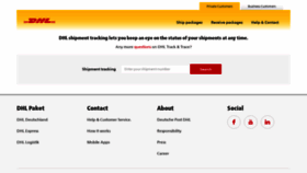 What Nolp.dhl.de website looked like in 2019 (5 years ago)