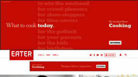 What Ny.eater.com website looked like in 2019 (5 years ago)