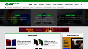 What Naijaandroidarena.com website looked like in 2019 (5 years ago)
