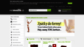 What Netmedik.cz website looked like in 2019 (5 years ago)