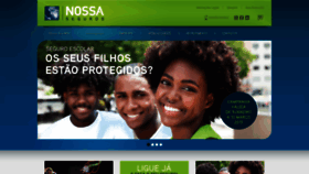 What Nossaseguros.ao website looked like in 2019 (5 years ago)