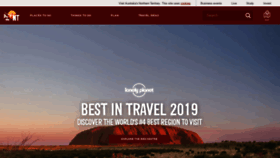 What Northernterritory.com website looked like in 2019 (5 years ago)