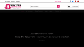 What Nyflowerguy.com website looked like in 2019 (5 years ago)