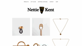 What Nettiekentjewelry.com website looked like in 2019 (5 years ago)