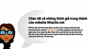 What Nhacso.net website looked like in 2019 (5 years ago)
