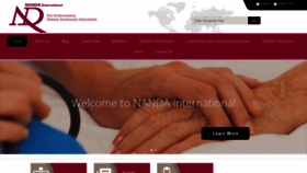What Nanda.org website looked like in 2019 (5 years ago)