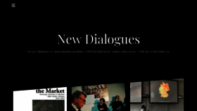 What Newdialogues.com website looked like in 2019 (5 years ago)