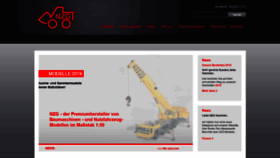What Nzg.de website looked like in 2019 (5 years ago)