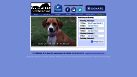 What Ny-petrescue.org website looked like in 2019 (5 years ago)