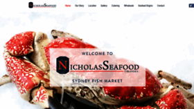 What Nicholasseafood.com.au website looked like in 2019 (5 years ago)