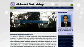 What Ngc.edu.bd website looked like in 2019 (5 years ago)