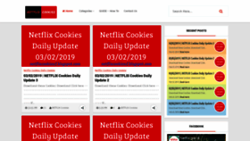 What Netflixcookiescf.blogspot.com website looked like in 2019 (5 years ago)