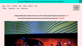 What Nouveauclassical.org website looked like in 2019 (5 years ago)
