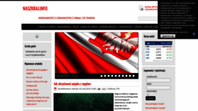 What Naszkraj.info website looked like in 2019 (5 years ago)