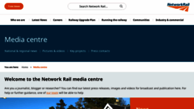 What Networkrailmediacentre.co.uk website looked like in 2019 (5 years ago)