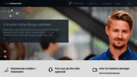 What Nhn.no website looked like in 2019 (6 years ago)