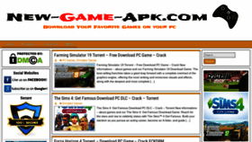 What New-game-apk.com website looked like in 2019 (5 years ago)