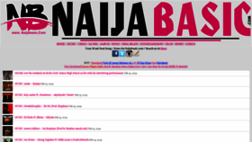 What Naijabasic.com website looked like in 2019 (5 years ago)