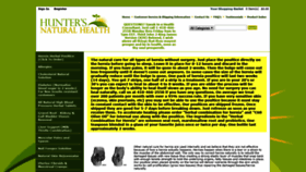 What Naeturalhealthinformation.com website looked like in 2019 (5 years ago)