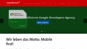 What Neofonie-mobile.de website looked like in 2019 (5 years ago)