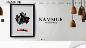 What Nammur.com website looked like in 2019 (5 years ago)